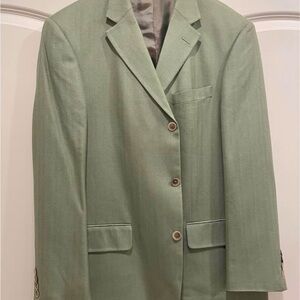 John Ashford Light Green Blazer